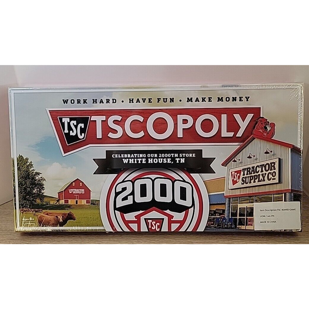 Tractor Supply Co Monopoly (TSCOPOLY) 2000th‎ Store Opening Anniversary Edition